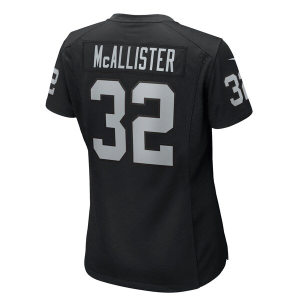 Tyreik McAllister Las Vegas Raiders Nike Women's Game Jersey - Black - Image 4