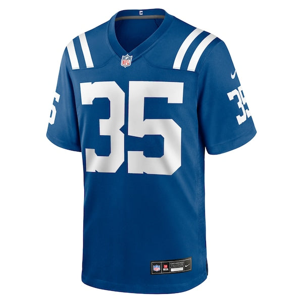 Johnathan Edwards Indianapolis Colts Nike Team Game Jersey - Royal - Image 2