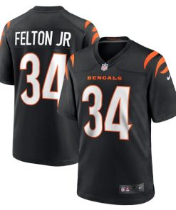Demetric Felton Jr. Cincinnati Bengals Nike Team Game Jersey -  Black