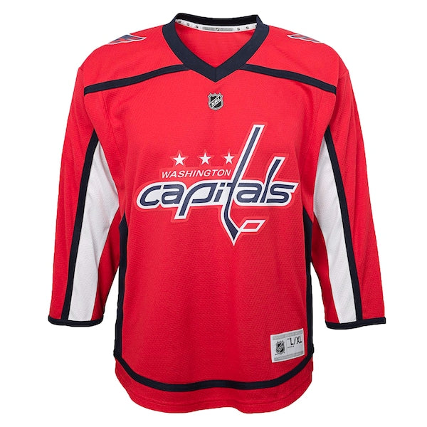 Washington Capitals Preschool Home Replica Custom Jersey - Red - Image 2