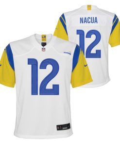Puka Nacua Los Angeles Rams Nike Youth Game Player Jersey - White
