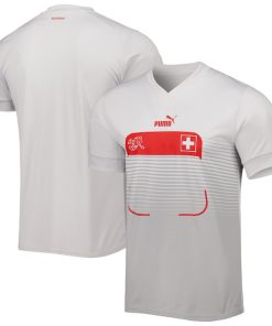 Switzerland National Team Puma 2022/23 Away Replica Jersey - White