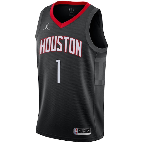 John Wall Houston Rockets Jordan Brand 2020/21 Swingman Jersey - Statement Edition - Black - Image 2
