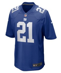 Alternative view of Adoree' Jackson New York Giants Nike Team Game Jersey -  Royal