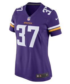 Alternative view of Myles Gaskin Minnesota Vikings Nike Women's Team Game Jersey -  Purple