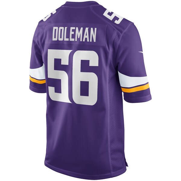 Chris Doleman Minnesota Vikings Nike Game Retired Player Jersey - Purple - Image 3