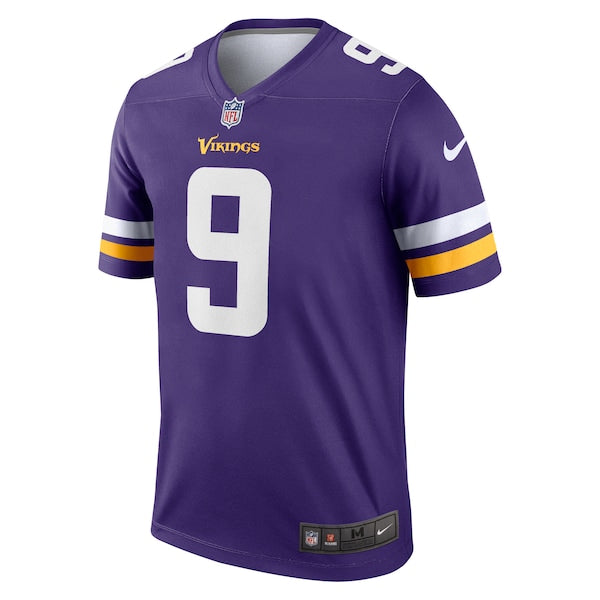 J.J. McCarthy Minnesota Vikings Nike Team Legend Player Performance Jersey - Purple/White - Image 3