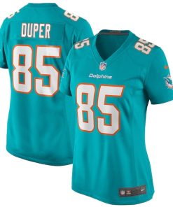 Mark Duper Miami Dolphins Nike Women's Game Retired Player Jersey - Aqua/White