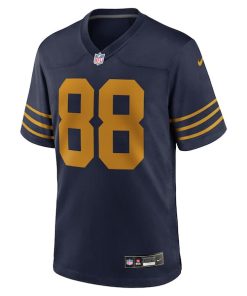 Alternative view of Luke Musgrave Green Bay Packers Nike The 1923 Classic Game Jersey - Navy
