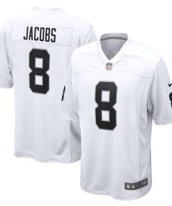 Josh Jacobs Las Vegas Raiders Nike Game Player Jersey - White