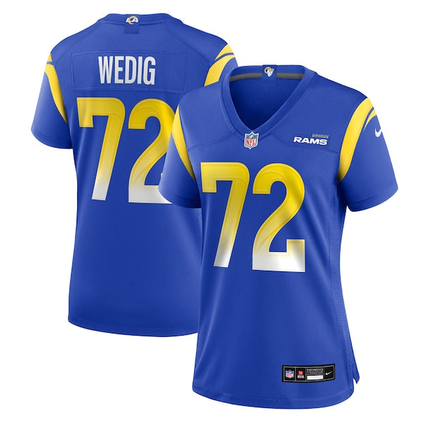 Trey Wedig Los Angeles Rams Nike Women's Team Game Jersey - Royal