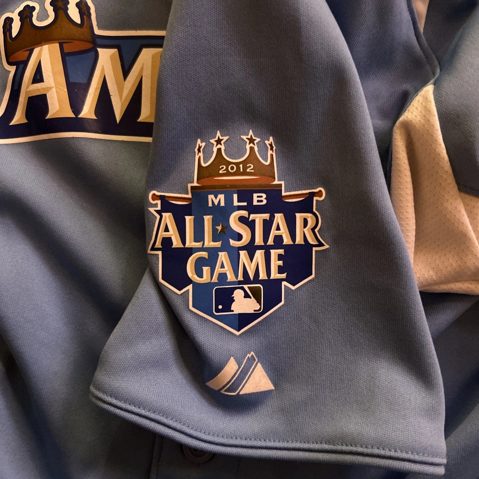 American League 2012 MLB All-Star Game Limited Player Jersey - Blue - Image 3
