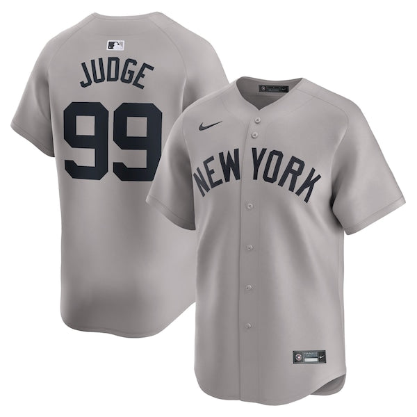 Aaron Judge New York Yankees Nike Away Limited Player Jersey - Gray/White - Image 2