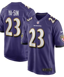 Rock Ya-Sin Baltimore Ravens Nike  Game Jersey -  Purple