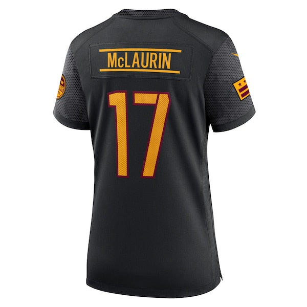 Terry McLaurin Washington Commanders Nike Women's Alternate Game Player Jersey - Black/Burgundy/White - Image 4