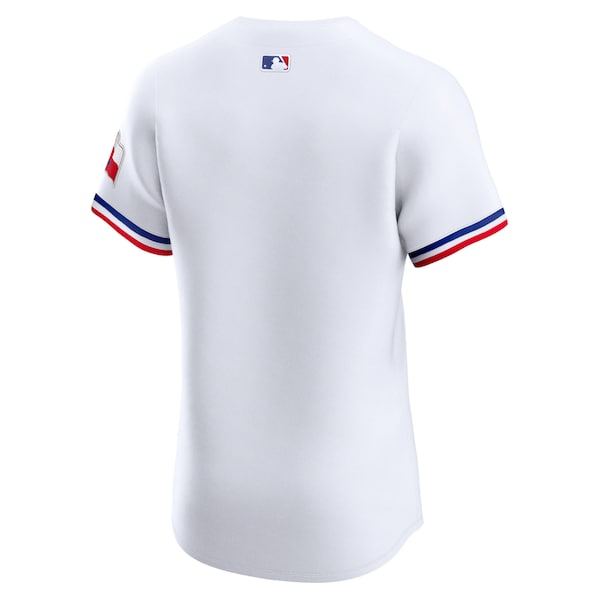 Texas Rangers Nike Home Elite Jersey - White - Image 3