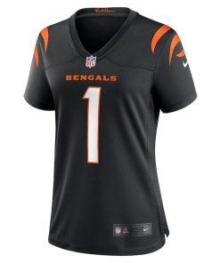 Alternative view of Number 1 Mom Cincinnati Bengals Nike Women's Game Jersey - Black