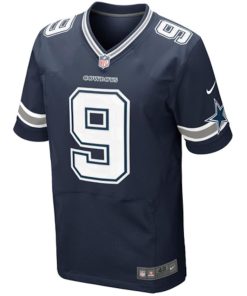 Alternative view of Tony Romo Dallas Cowboys Nike Classic Jersey - Navy Blue