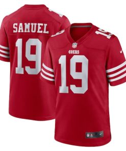Deebo Samuel San Francisco 49ers Nike Women's Team Game Jersey - Scarlet