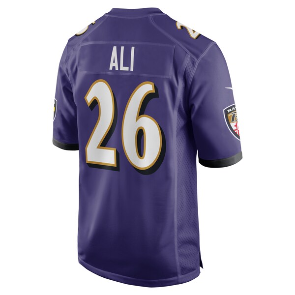 Rasheen Ali Baltimore Ravens Nike Team Game Jersey - Purple - Image 5
