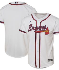 Atlanta Braves Nike Youth Home Replica Jersey - White
