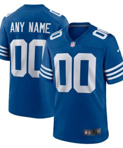 Indianapolis Colts Nike Alternate Custom Jersey - Royal