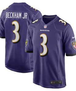Odell Beckham Jr. Baltimore Ravens Nike Game Jersey - Purple