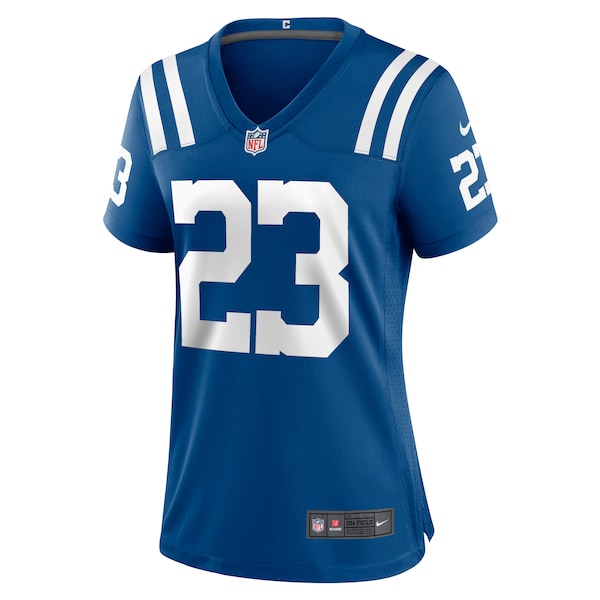 Darren Hall Indianapolis Colts Nike Women's Team Game Jersey - Royal - Image 2