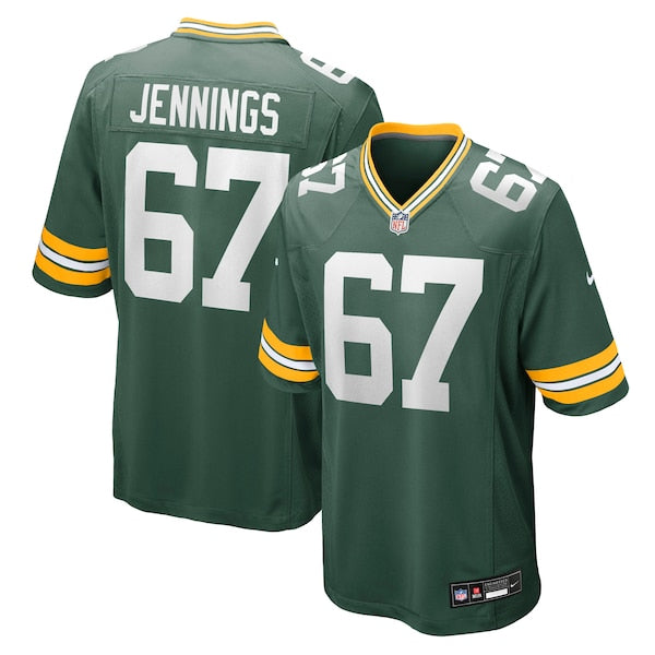 Donovan Jennings Green Bay Packers Nike Team Game Jersey - Green