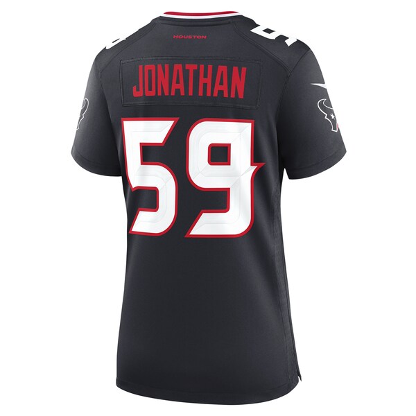 Kingsley Jonathan Houston Texans Nike Women's Team Game Jersey - Navy - Image 4