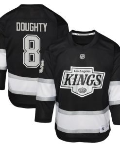 Drew Doughty Los Angeles Kings Outerstuff Youth Home Replica Player Jersey - Black