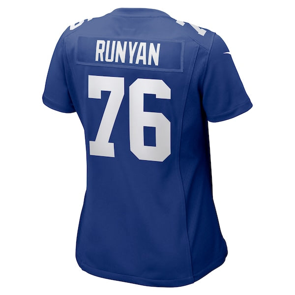 Jon Runyan New York Giants Nike Women's Game Jersey - Royal - Image 3