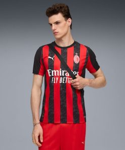 AC Milan Puma 2025/26 Home Replica Jersey - Red/White