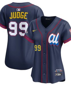 Aaron Judge American League Nike Women's 2025 All-Star Edition Limited Player Jersey - Navy