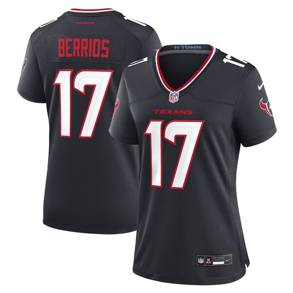 Braxton Berrios Houston Texans Nike Women's Team Game Jersey - Navy