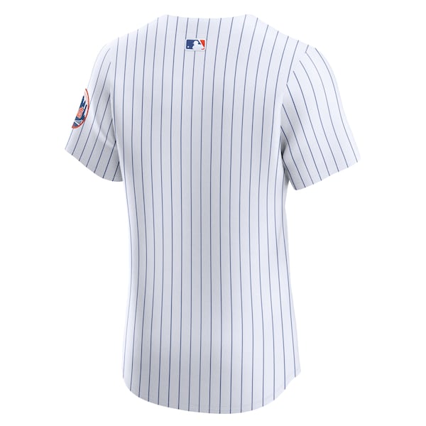 New York Mets Nike Home Elite Jersey - White - Image 3