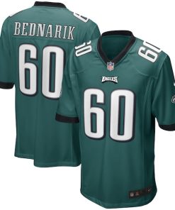 Chuck Bednarik Philadelphia Eagles Nike Game Retired Player Jersey - Midnight Green