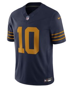 Alternative view of Jordan Love Green Bay Packers Nike The 1923 Classic Vapor F.U.S.E. Limited Jersey - Navy