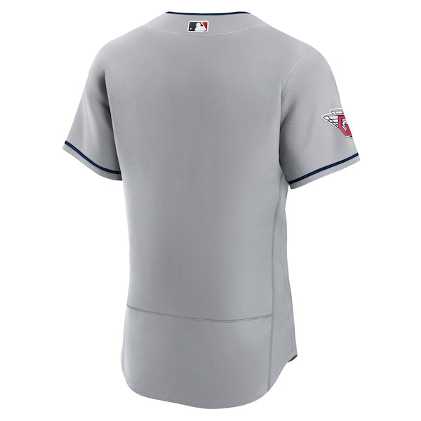 Cleveland Guardians Nike Road Authentic Team Jersey - Gray - Image 3