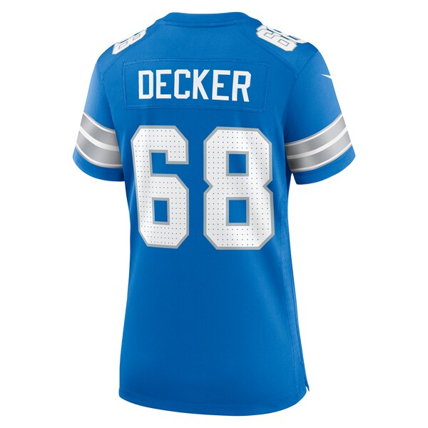 Taylor Decker Detroit Lions Nike Women's Team Game Jersey - Blue - Image 3