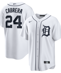 Miguel Cabrera Detroit Tigers Nike Home Retired Player Replica Jersey - White