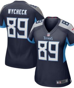 Frank Wycheck Tennessee Titans Nike Women's Game Retired Player Jersey - Navy