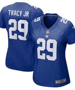 Alternative view of Tyrone Tracy Jr. New York Giants Nike Women's  Game Jersey -  Royal