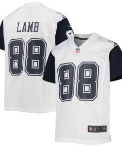 CeeDee Lamb Dallas Cowboys Nike Youth Alternate Game Jersey - White