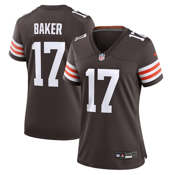 Jerome Baker Cleveland Browns Nike Women's Team Game Jersey - Brown