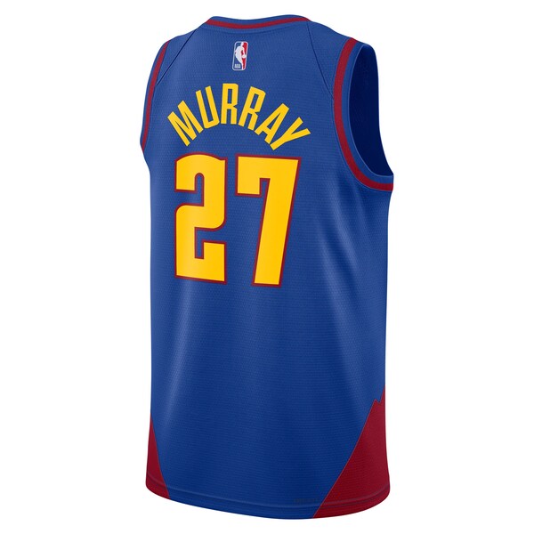 Jamal Murray Denver Nuggets Jordan Brand Unisex Swingman Jersey - Statement Edition - Blue - Image 3