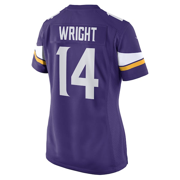 Ryan Wright Minnesota Vikings Nike Women's Game Player Jersey - Purple - Image 3