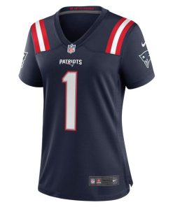 Alternative view of DeVante Parker New England Patriots Nike Women's Game Jersey - Navy