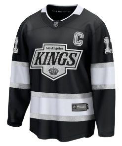 Alternative view of Anze Kopitar Los Angeles Kings  Home Premier Breakaway Player Jersey - Black