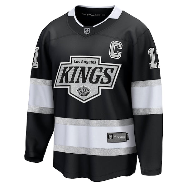 Anze Kopitar Los Angeles Kings Home Premier Breakaway Player Jersey - Black - Image 2